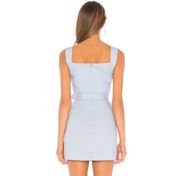 Majorelle Carolyn Mini Dress Baby Blue Small - Picture 3 of 8